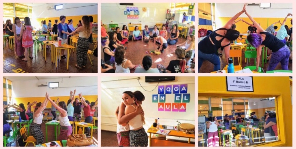 Techniques de yoga sur chaise pour les élèves