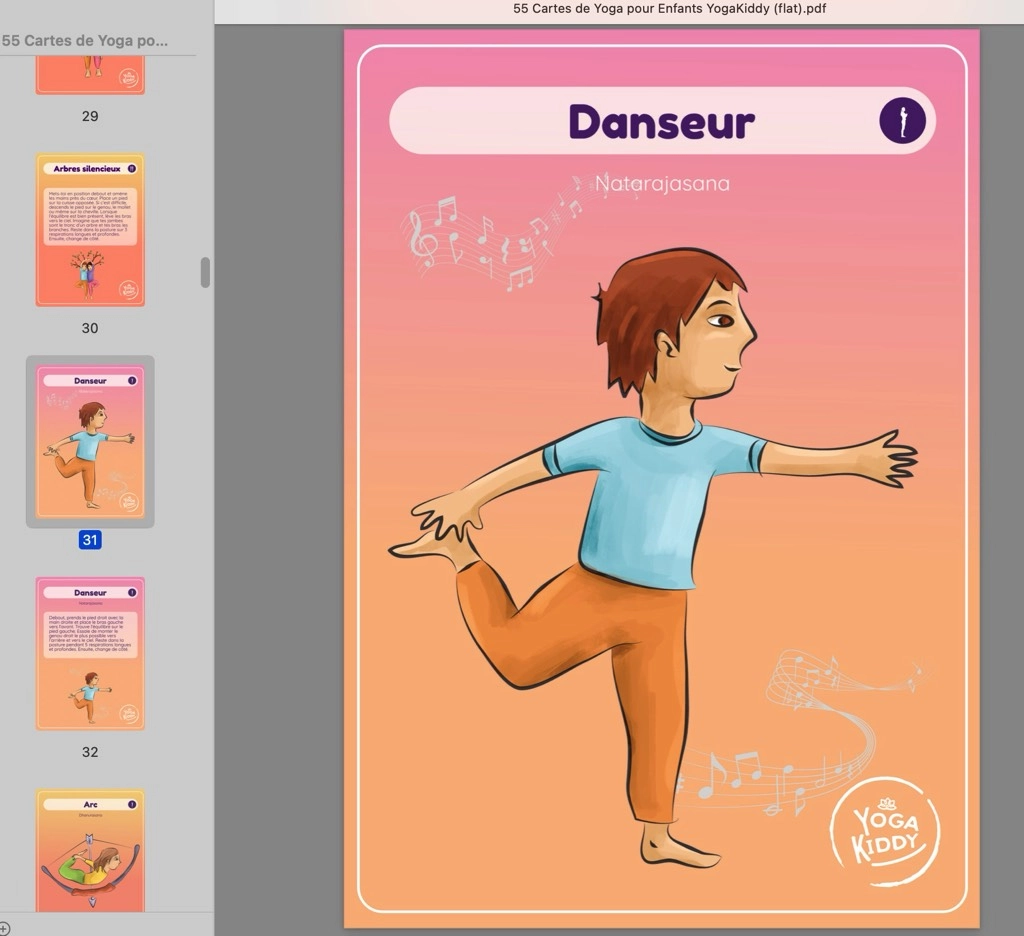 Le danseur (Natarajasana)