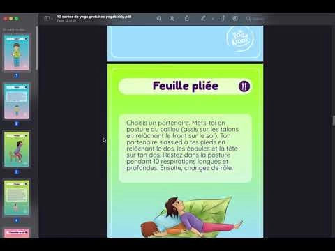 cartes de yoga pdf gratuites telecharger
