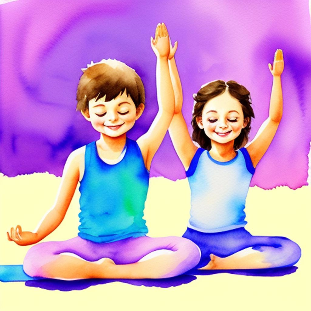 10 Affirmations de Yoga pour Renforcer la Confiance et les Objectifs des Enfants