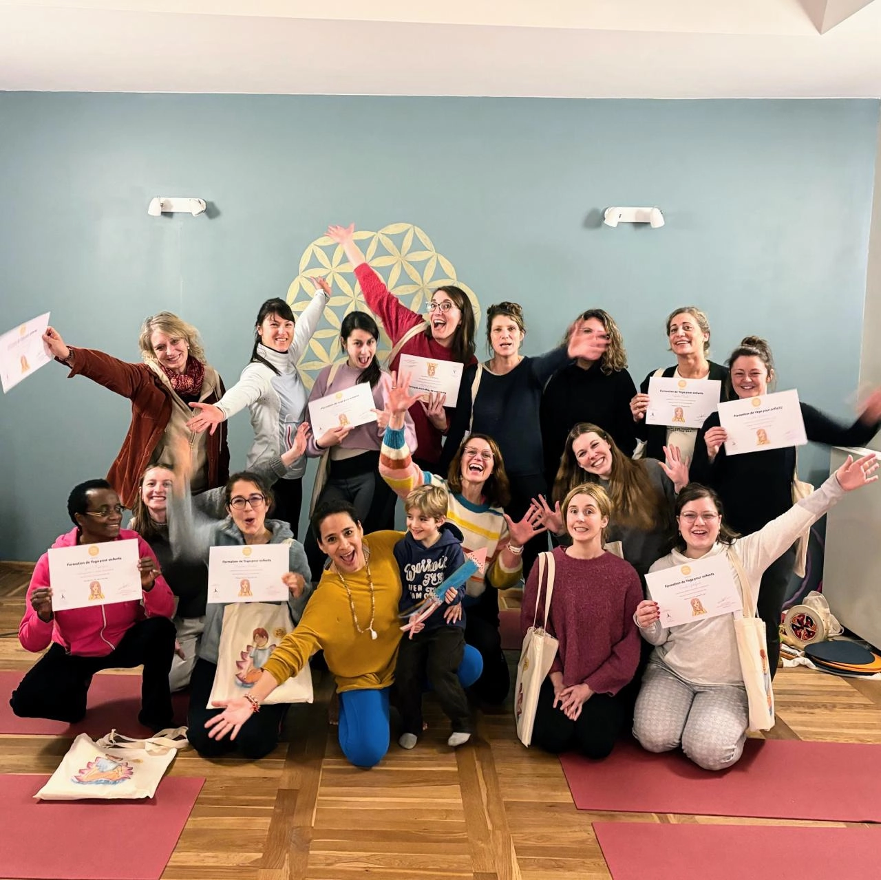 Une immersion enchantée dans le monde du yoga pour enfants à Bruxelles : Retour sur la formation au centre Santosha à Schaerbeek